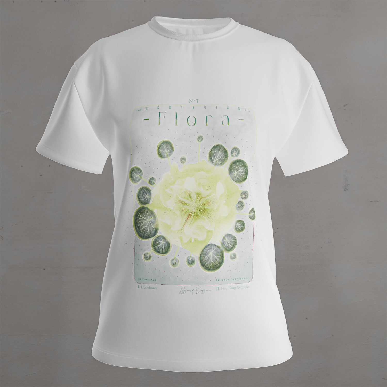 Hellebores & Begonias | T-Shirt