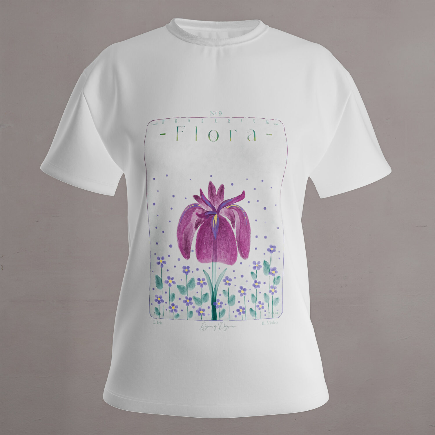 Iris & Violets | T-Shirt