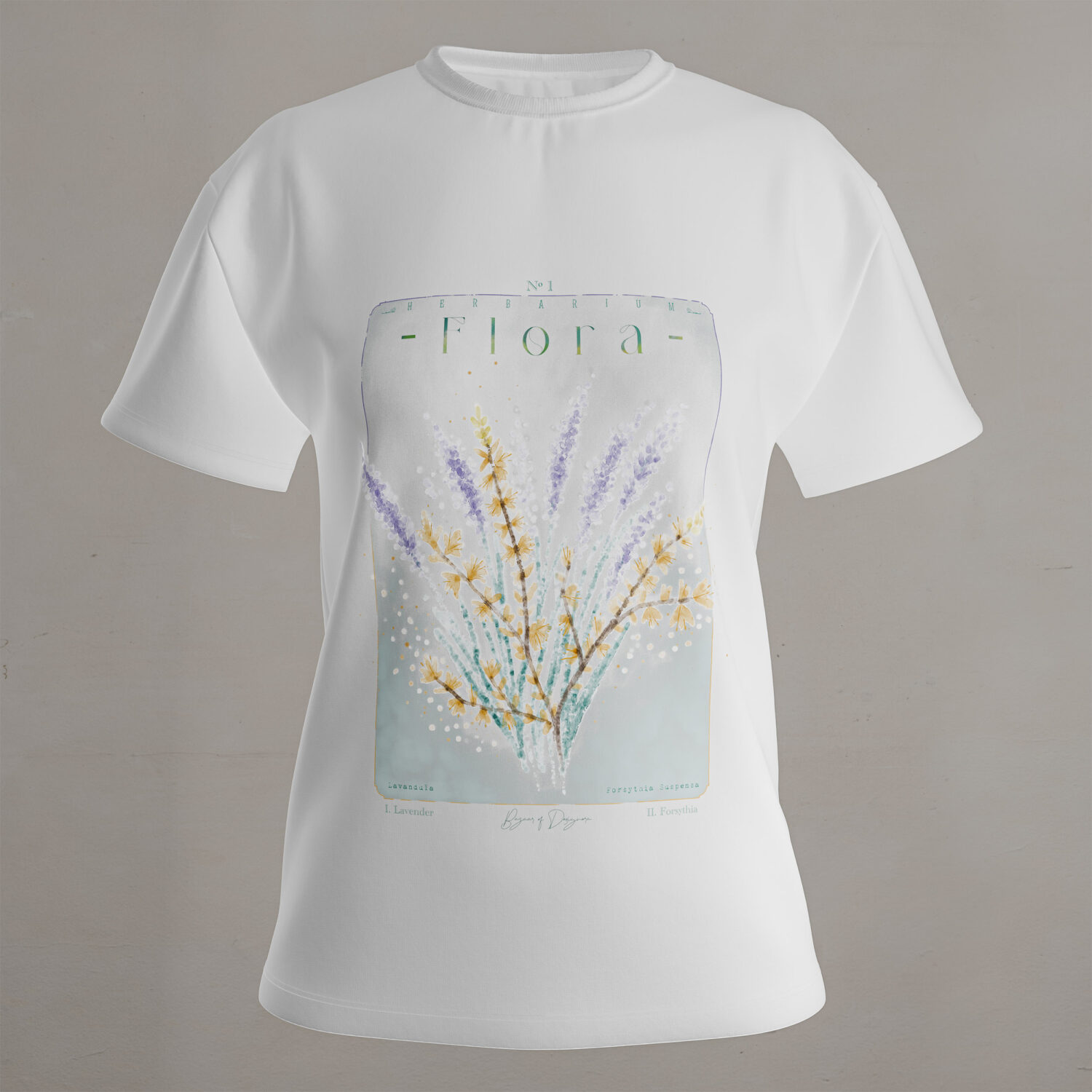 Lavender & Forsythia | T-Shirt