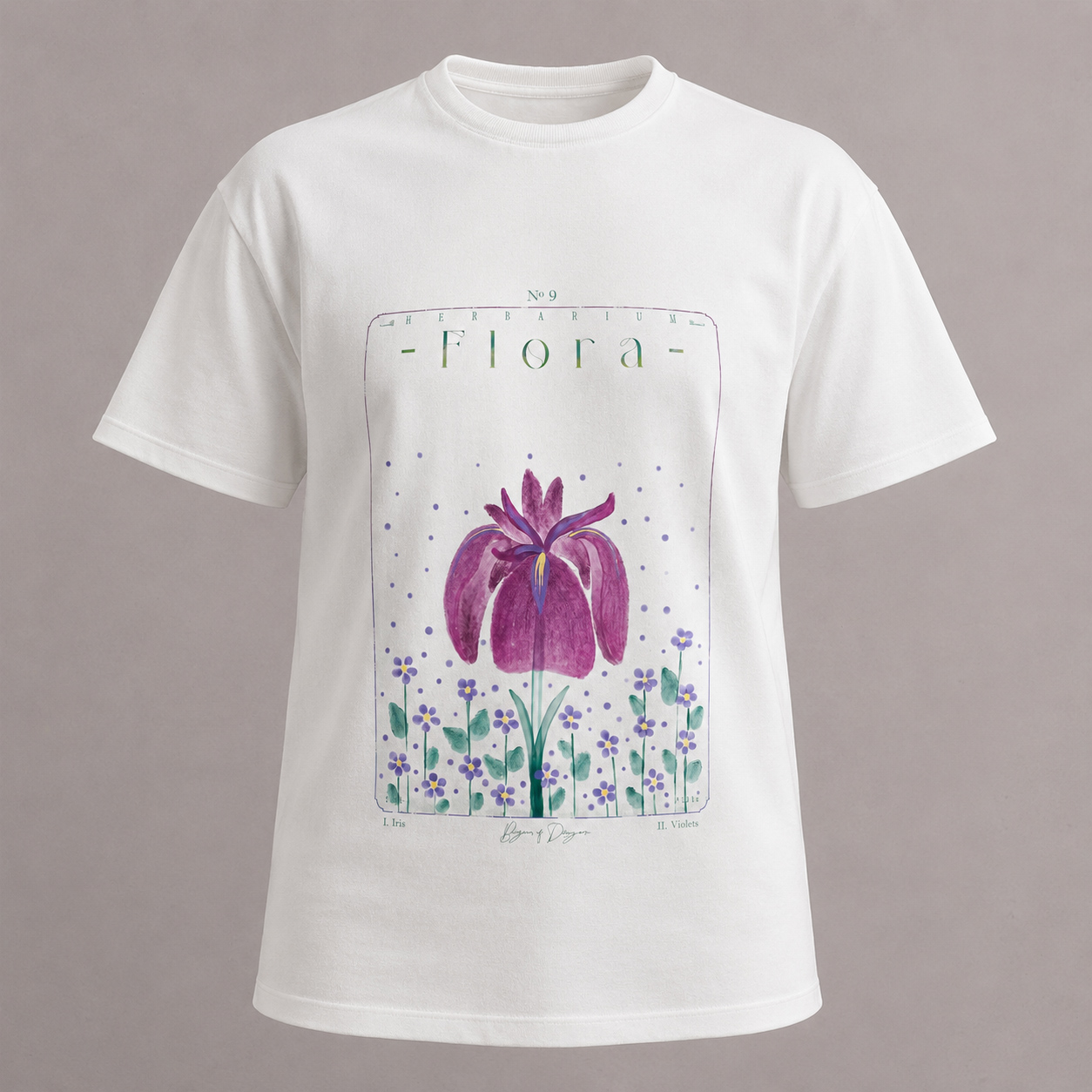 Iris & Violets | T-Shirt