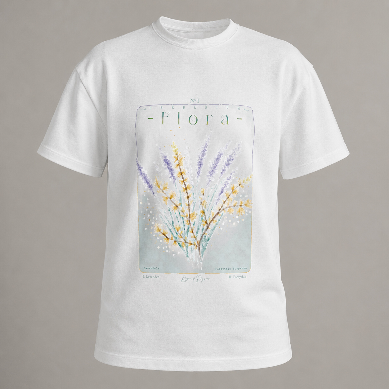 Lavender & Forsythia | T-Shirt