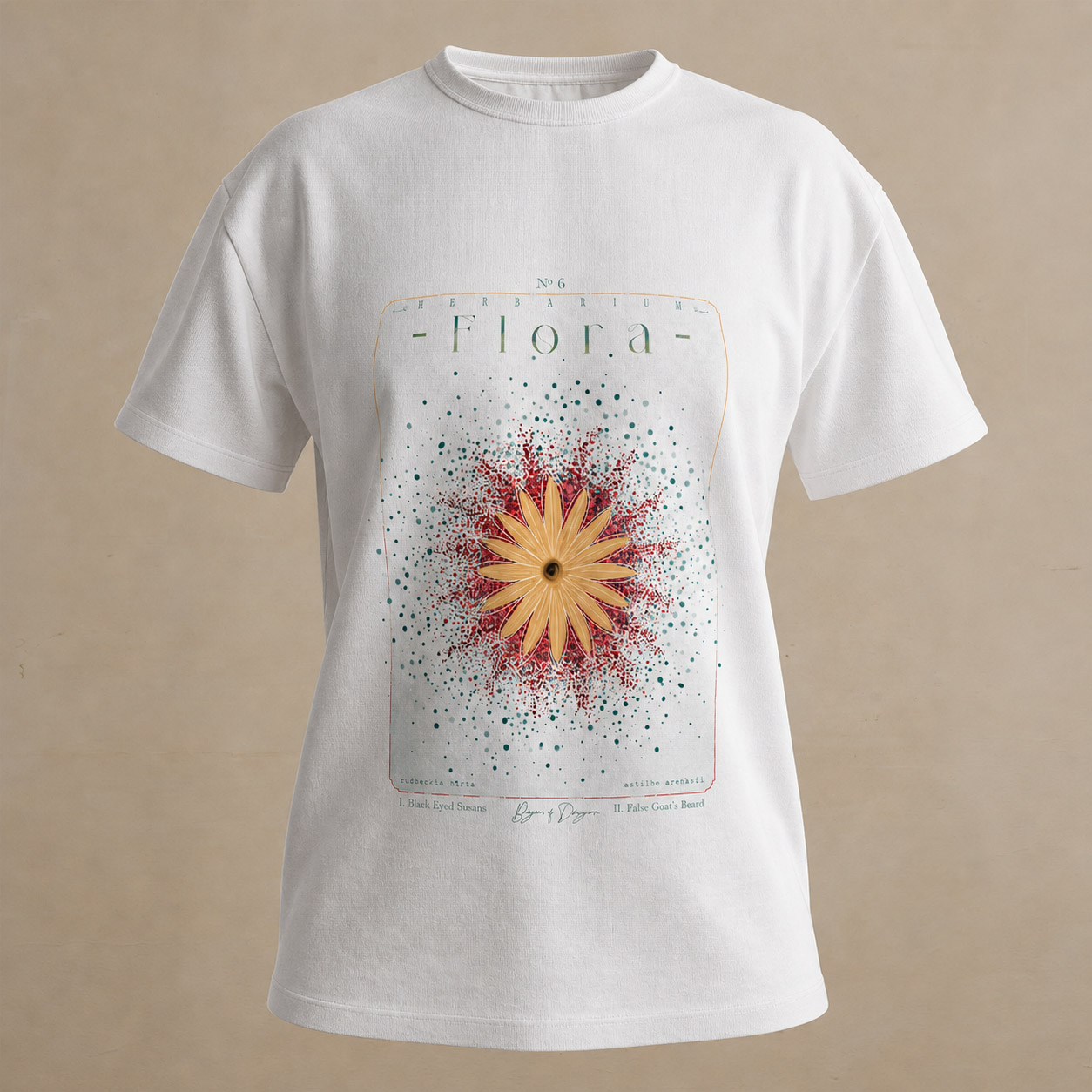 Black-Eyed Susans & Astilbe | T-Shirt