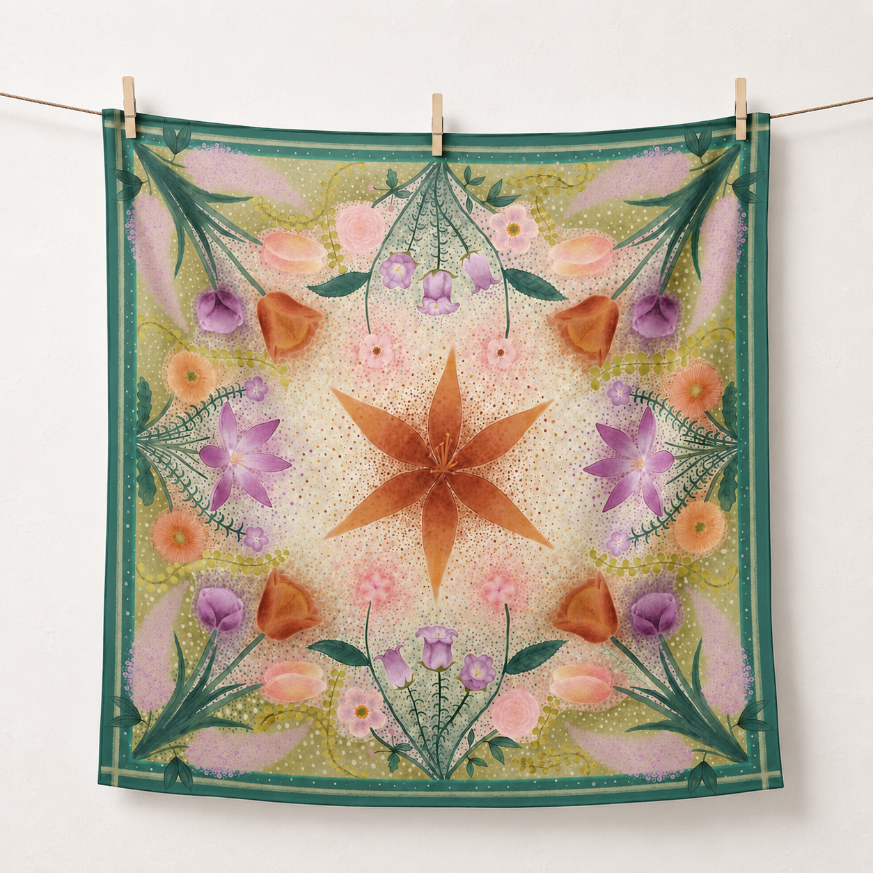 Garden Of Flowers | Scarf